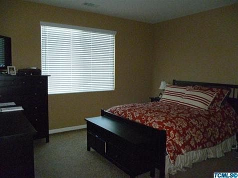 Master suite is upstairs with large walk in closet