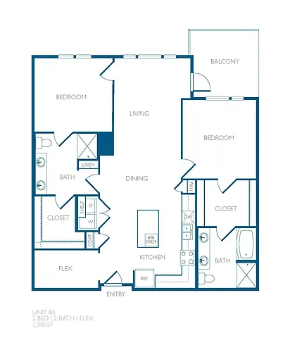 Floor plan B5