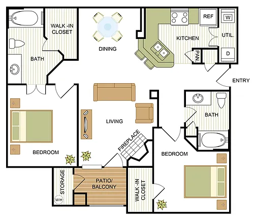Floor plan B2