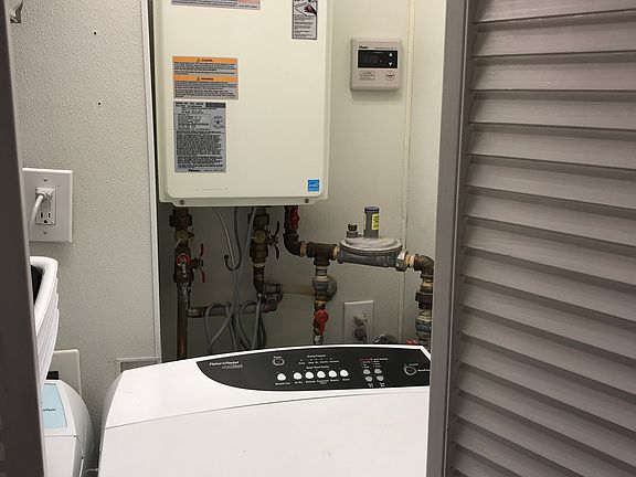 Gas Dryer and Tankless WH