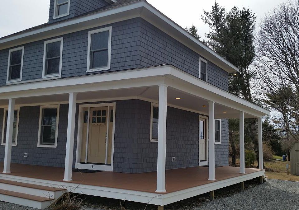 Outside of the house