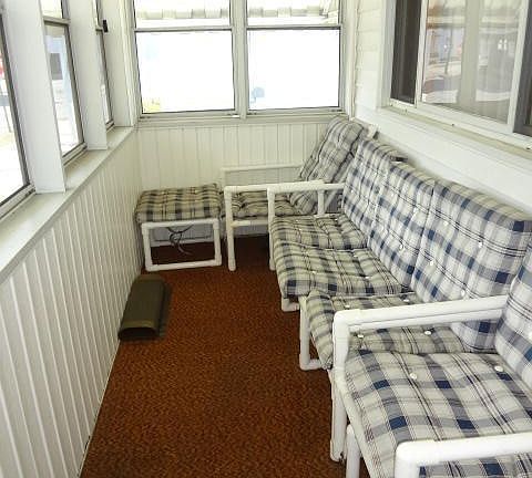 enclosed front porch