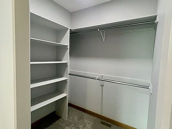 Master closet