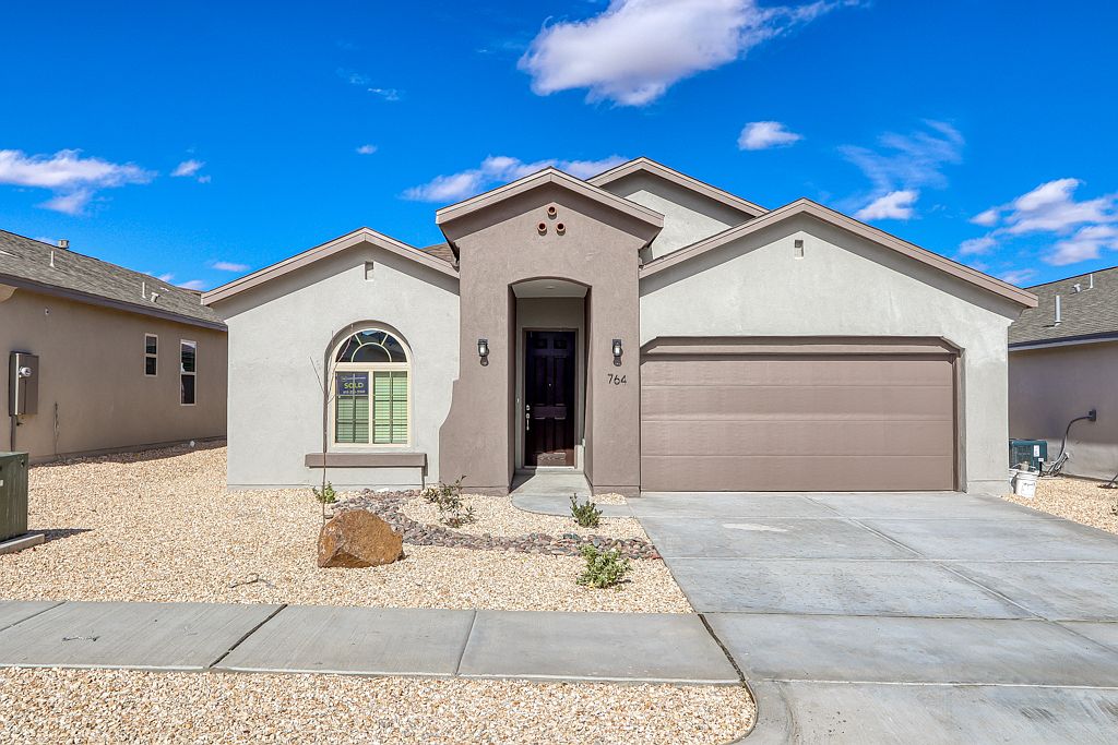 Prado 1473 Plan, Hakes Brothers at Parkhill Estates 7B, Las Cruces, NM