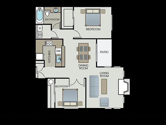 3rd image of 7340 NE 141st Pl #G205