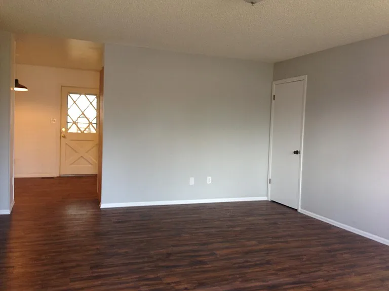 living room from front door
