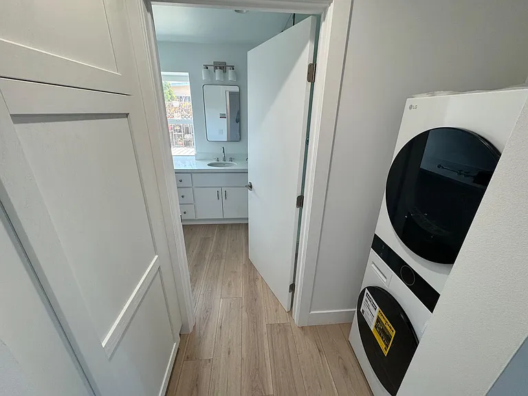 Linen closet and Laundry