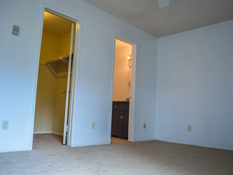 Master bedroom, walk-in closet, bathroom