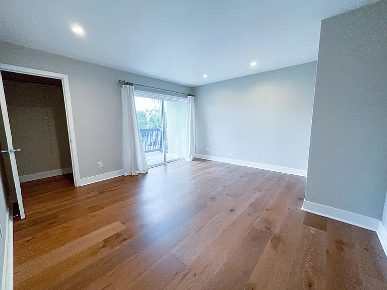 Master Bedroom with Walk In Closet and Balcony