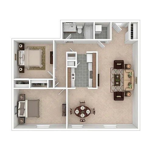 Floor plan B3 Shenandoah Upgrade