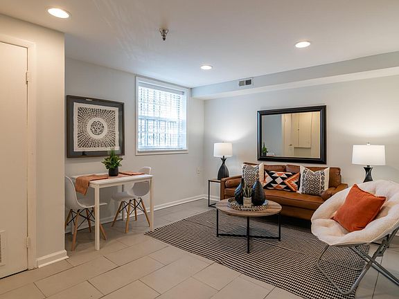 Open plan living area