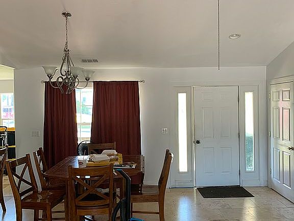 Dining room and  entry way 