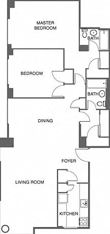 1000 Chestnut Street Apartments — Photo 46