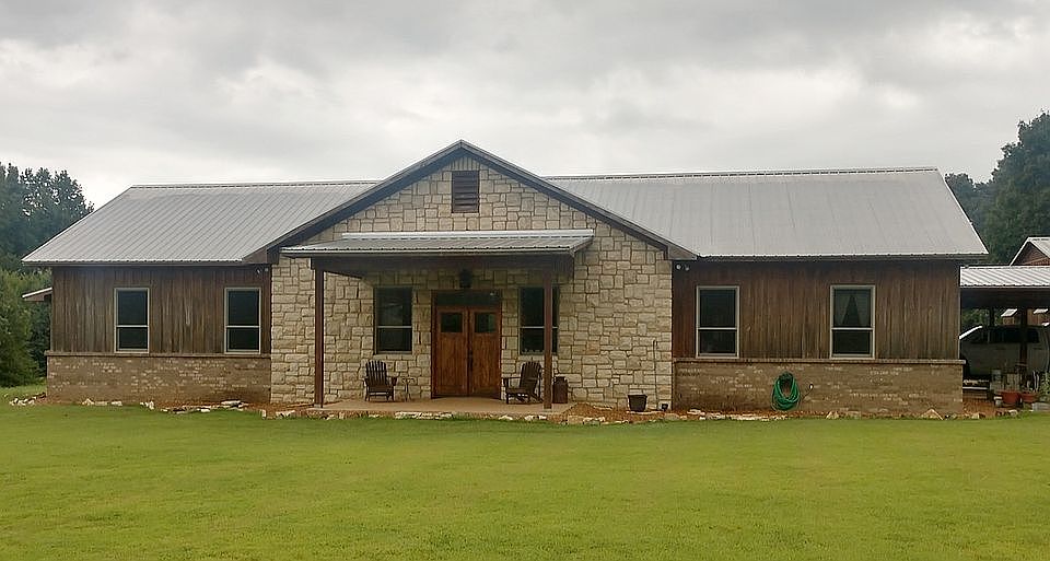 stone/cypress/brick/metal