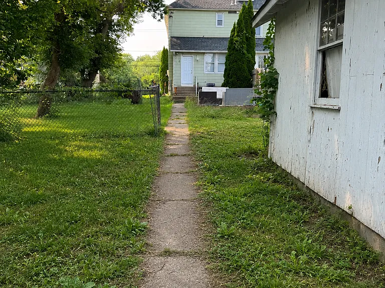 driveway to backdoor walkway