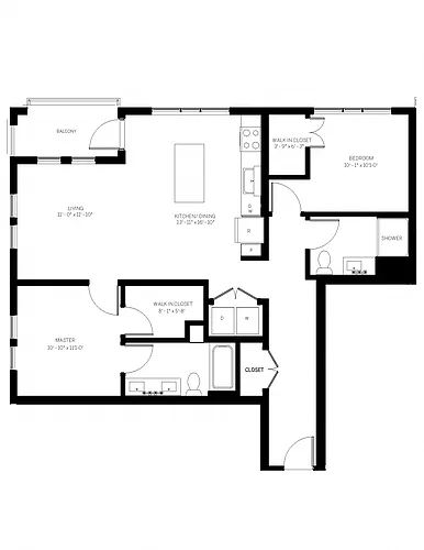 Floor plan B1