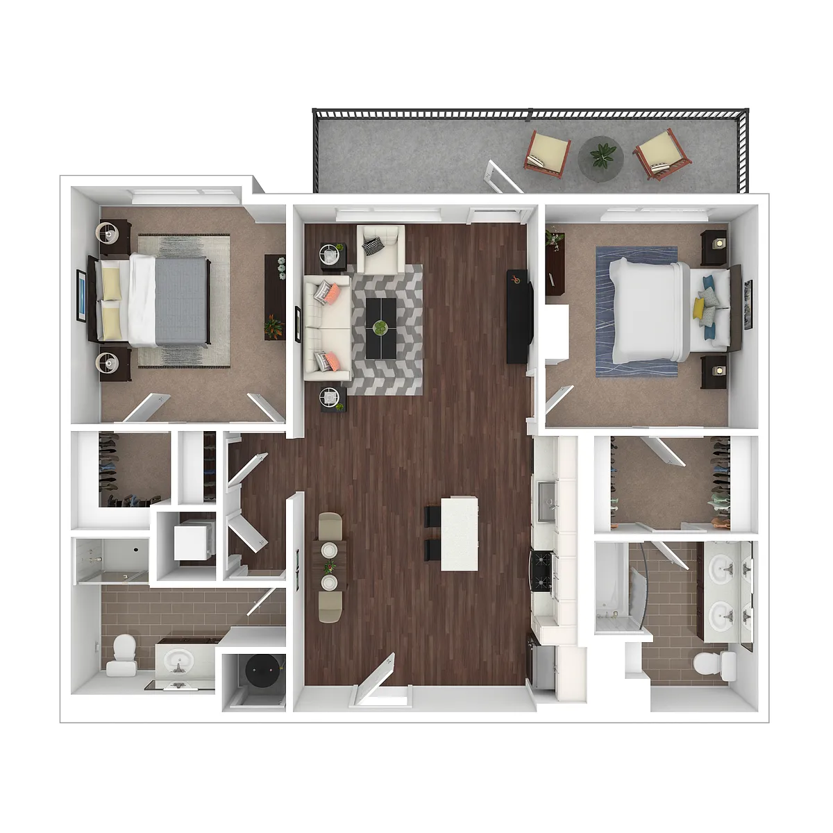 Floor plan B7