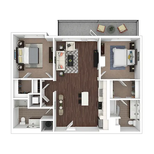Floor plan B7