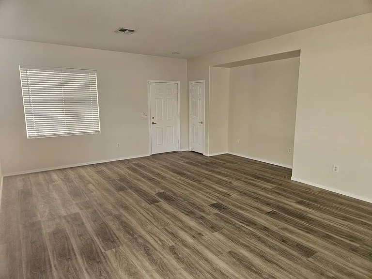 Front Door. Living Room.