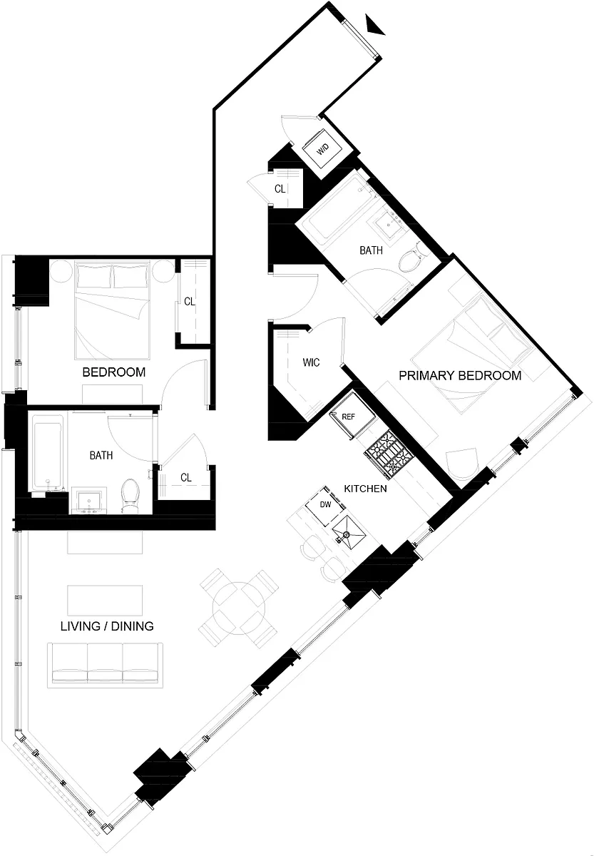 Floor plan 205-905