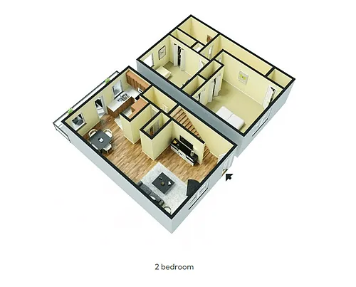 Floor plan 2 Bedroom
