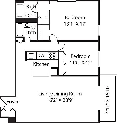 Floor plan D N 1 Emerson