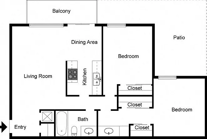 Los Arbolitos Huntington Beach Apartments — Photo 10