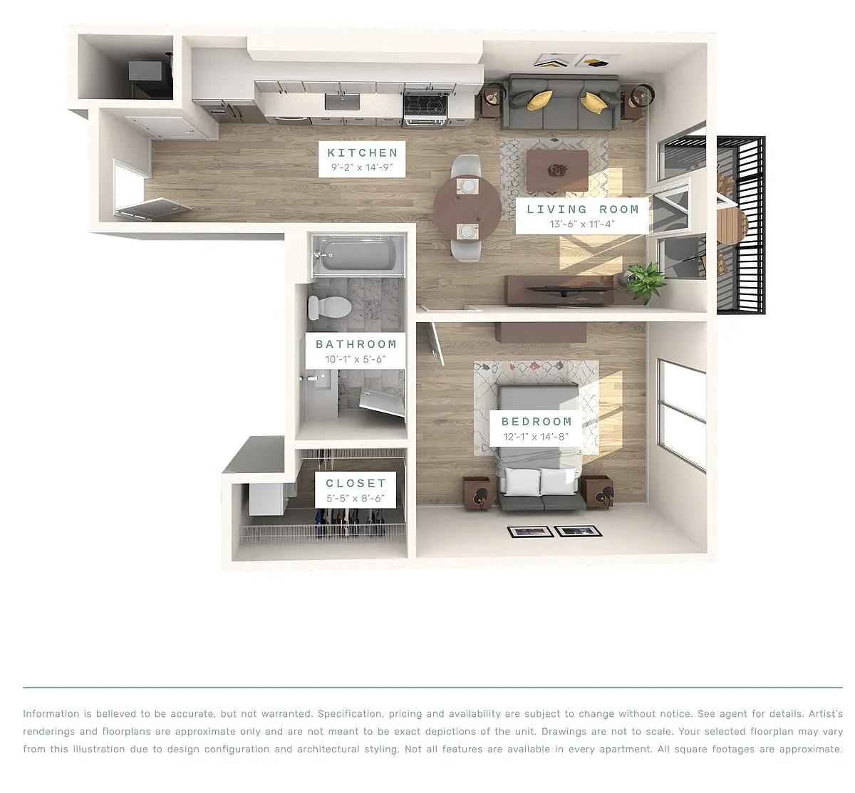 Floor plan A5 - Hume House