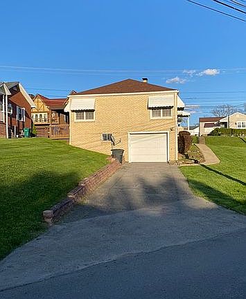 Garage in rear of home 