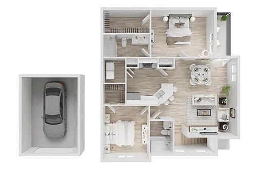 Floor plan B1