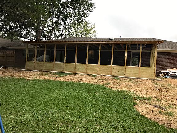 Part of the backyard