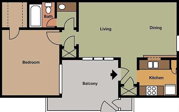 2nd image of 1841 Prospect Dr #1821H