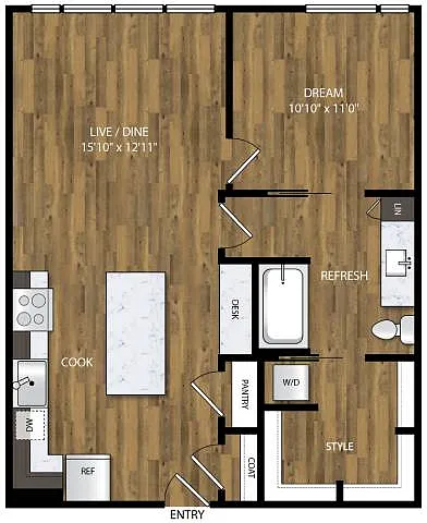 Floor plan A-21