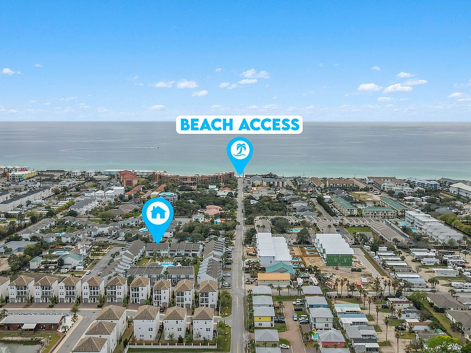 A quick 3-5 minute walk to the beach
