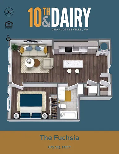 Floor plan The Fuchsia