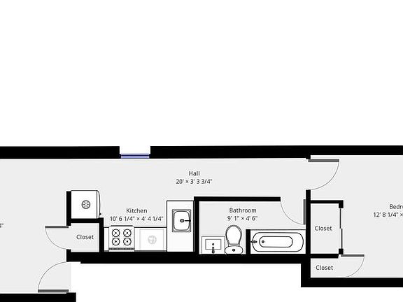 2nd image of 641 E 9th St APT 5B