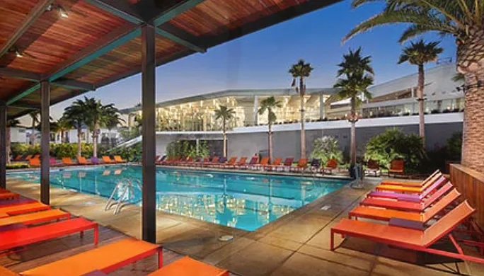 Benefits of living in the Playa Vista community: The Resort pools