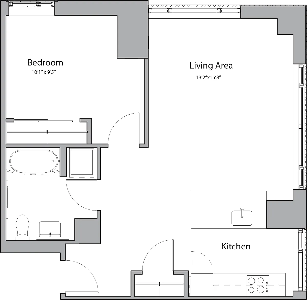 Floor plan W