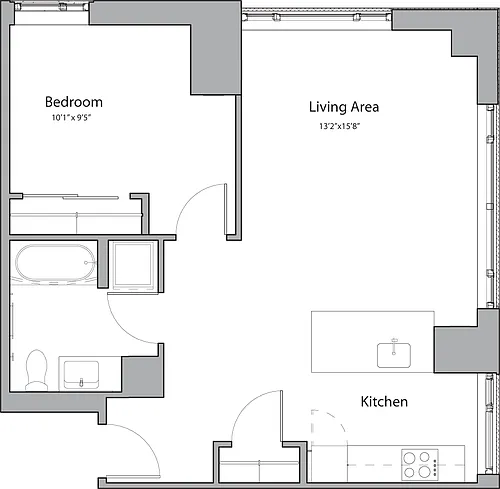 Floor plan W