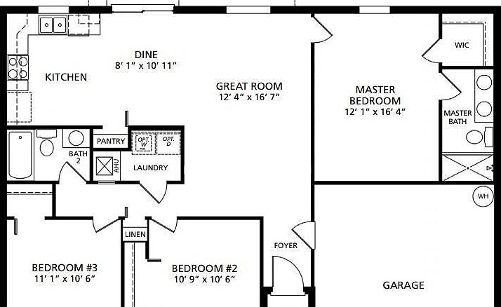 Elevation E - 1st Floor