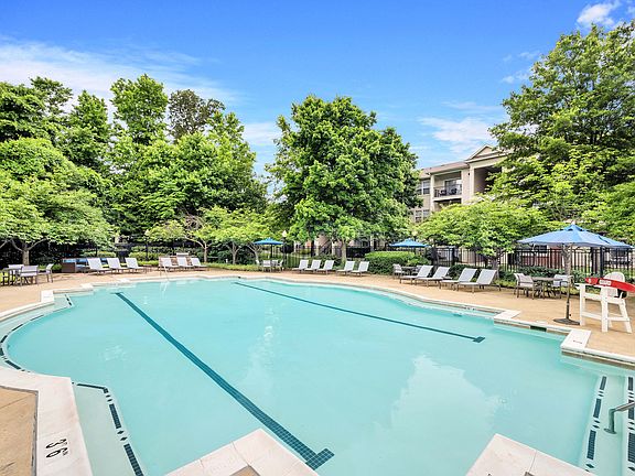 Resort style pool with sundeck