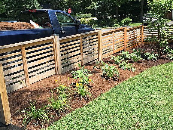 Fenced Front Yard