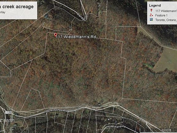 house is bottom of pic @ rd