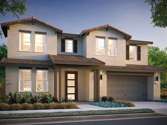 Lyra at Skyline Plan 2 Contemporary Spanish Exterior Style Renderings