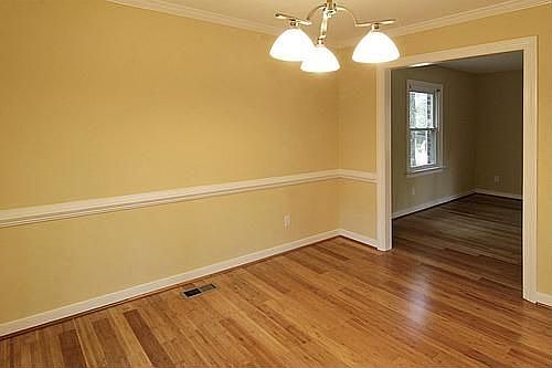 Dining Room with Bamboo Wood Floors