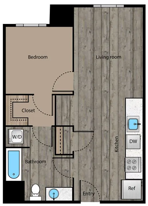 Floor plan St.Johns