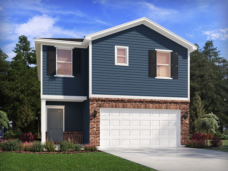Dallas elevation rendering at a Meritage Homes community in Clayton, NC.