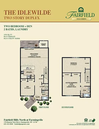Floor plan The Idlewilde
