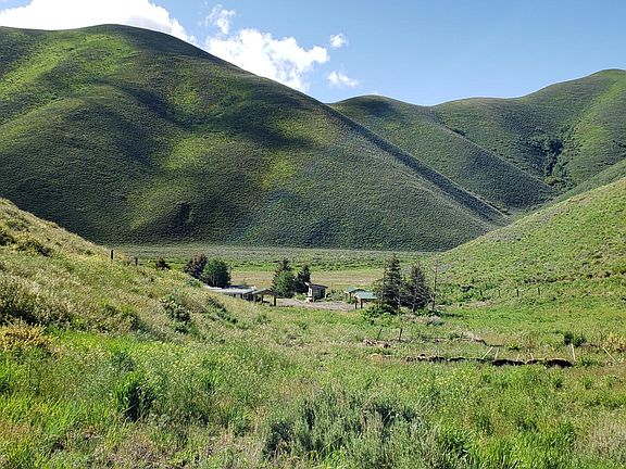 View from up Canyon above Unit