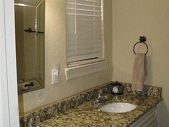 Master bath with tiled shower